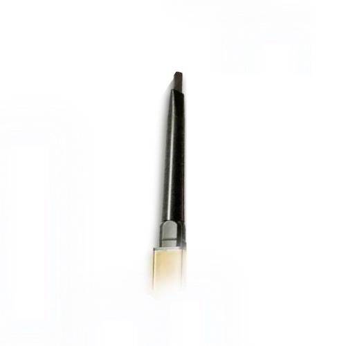 Slanted brow pencil with gold handle 